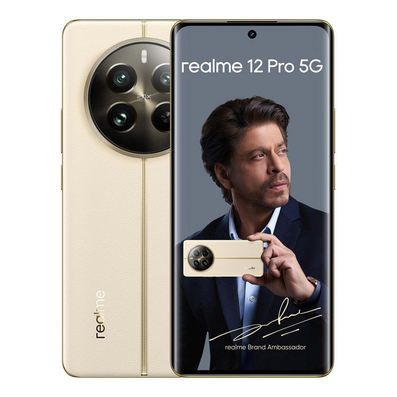 Realme 12 Pro   512GB 6+6GB RAM 5G Phone -Navigator Beige