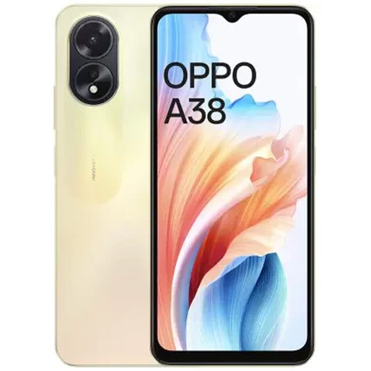 OPPO A38  128GB 6GB RAM 4G Phone -Glowing Gold