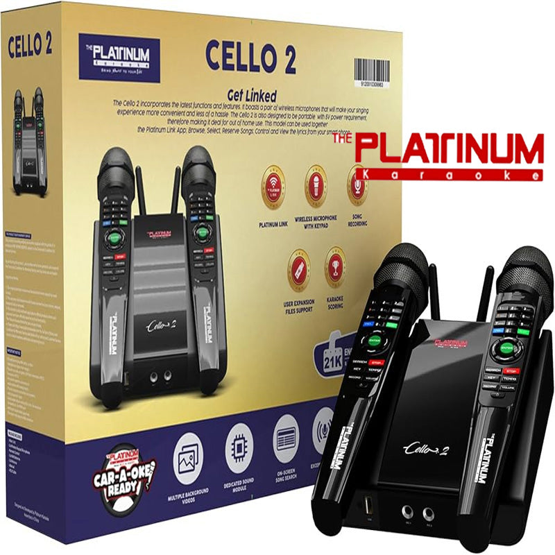 The Platinum Cello 2( Brings Music To Your Life)-Karaoke System