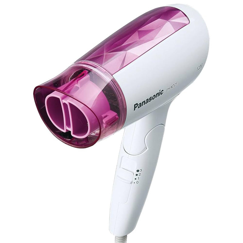 Panasonic Hair Dryer, 1200W, EH-ND21- White& pink