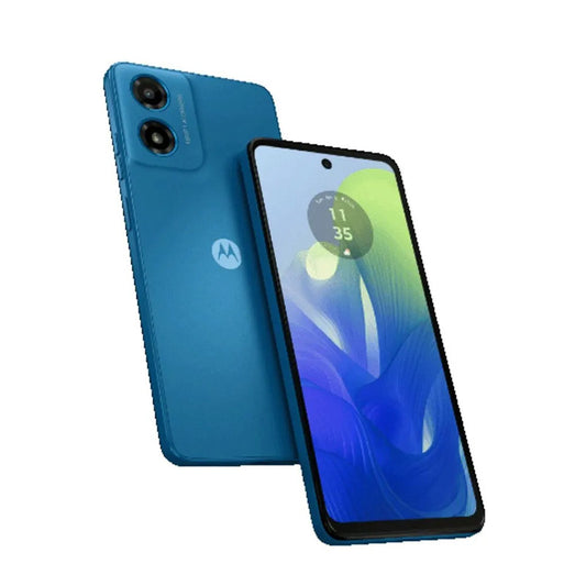 Moto G04'S 128GB 4+4GB RAM 4G Phone -SatinBlue