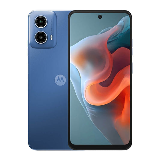 Moto G34 128GB 8+8 GB RAM 5G Phone -Ice Blue