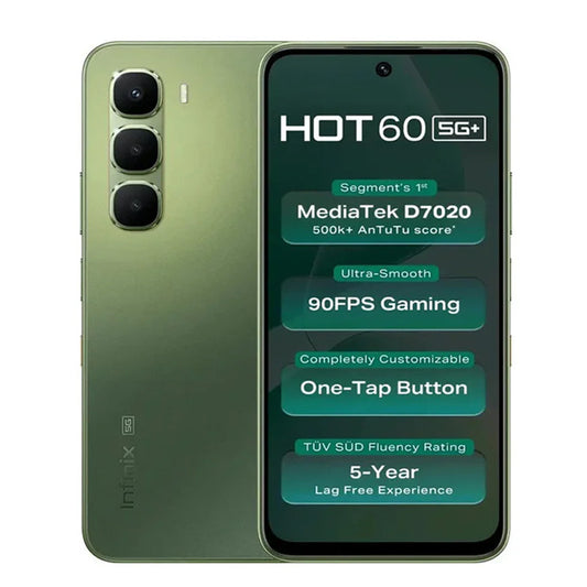 Infinix Hot 60  128GB 6GB RAM _5G Mobile
