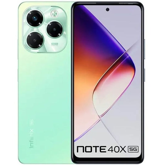 Infinix Note 40X 256GB 8GB RAM 5G Phone -Lime Green