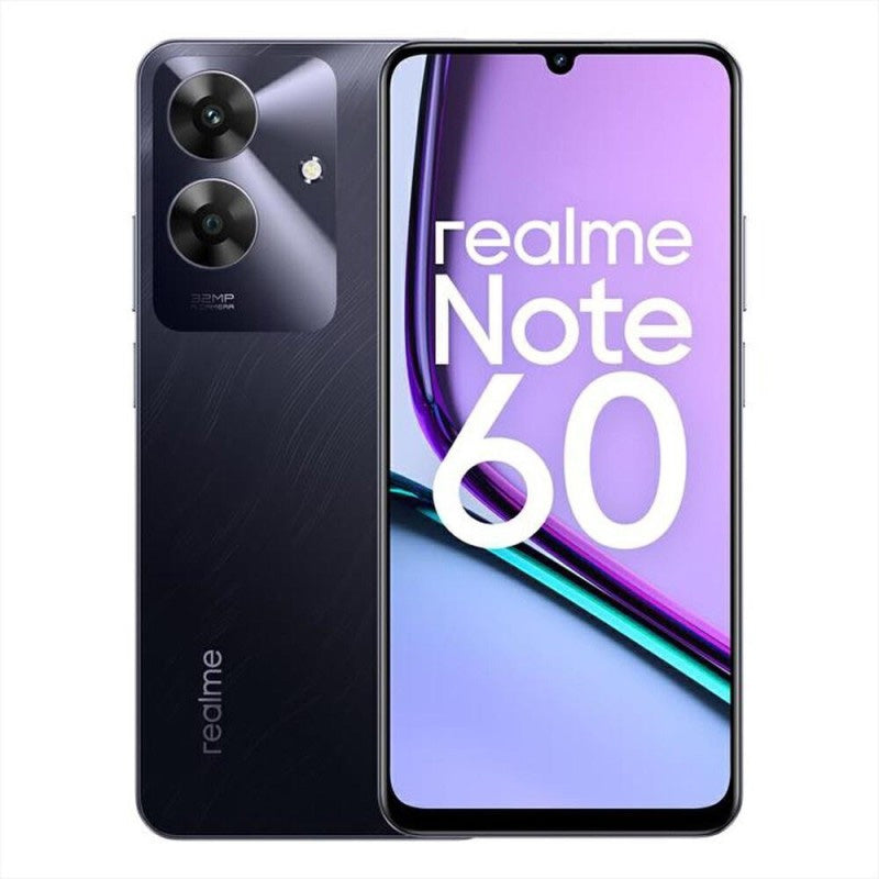 Realme Note 60 128GB 4GB RAM 4G Phone -Black – FourDigitStore