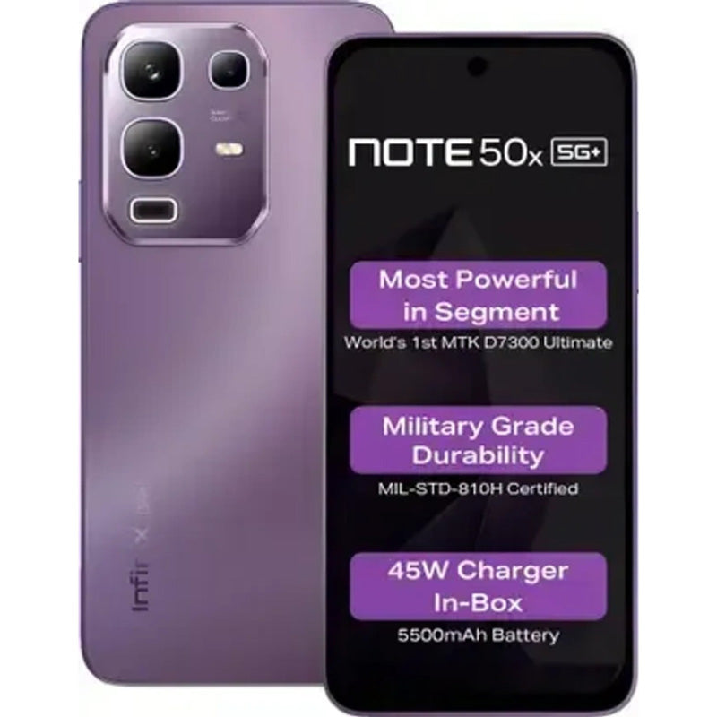 Infinix Note 50X  256GB 8GB RAM * 5G Mobile