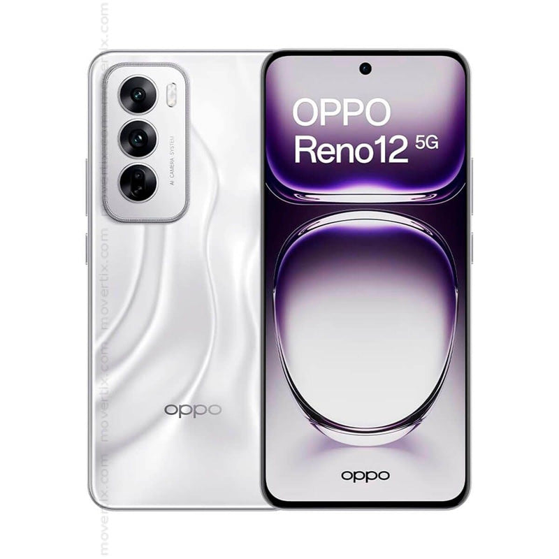 OPPO Reno 12  512GB 12GB RAM 5G Phone -Astro Silver