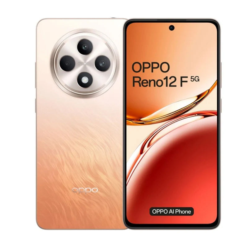 OPPO Reno 12F  256GB 12GB RAM 5G Phone -Amber Orange
