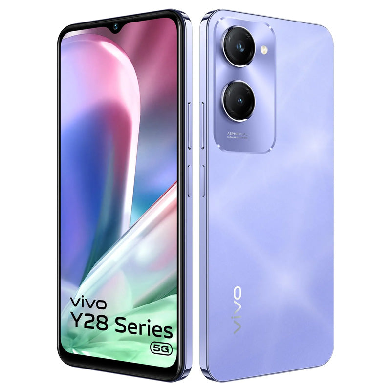 VIVO Y28's   256GB 8GB RAM 5G Phone -Twinkling Purple