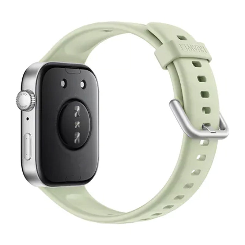 Huawei Watch Fit 3,Aluminum Body,Silicone Strap -Green