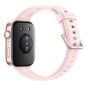 Huawei Watch Fit 3,Aluminum Body,Silicone Strap -Pink
