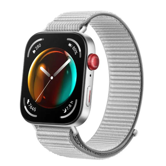 Huawei Watch Fit 3,Aluminum Body,Silicone Strap -Grey