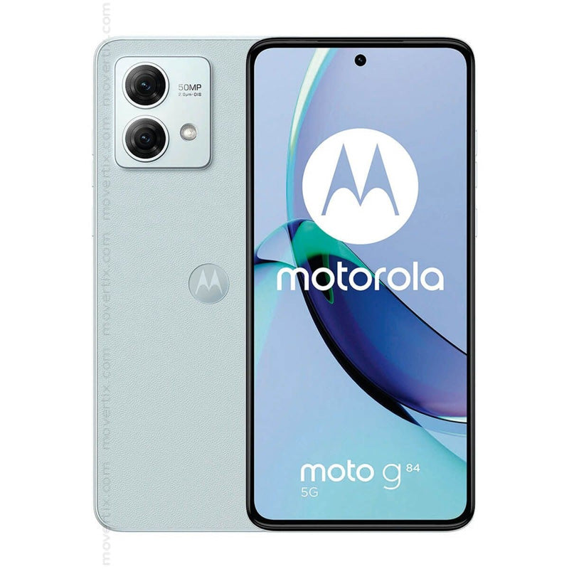 Moto G84 256GB 12 GB RAM 5G Phone -Marsh Mallow Blue