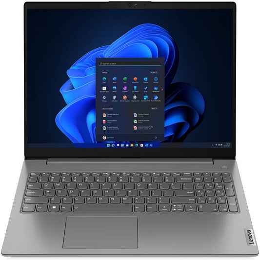 Lenovo  V15 IAP - 15"FHD - Core i-3 -1215U - Ram 8GB DDR4 - 256GB SSD Laptop - Business Black