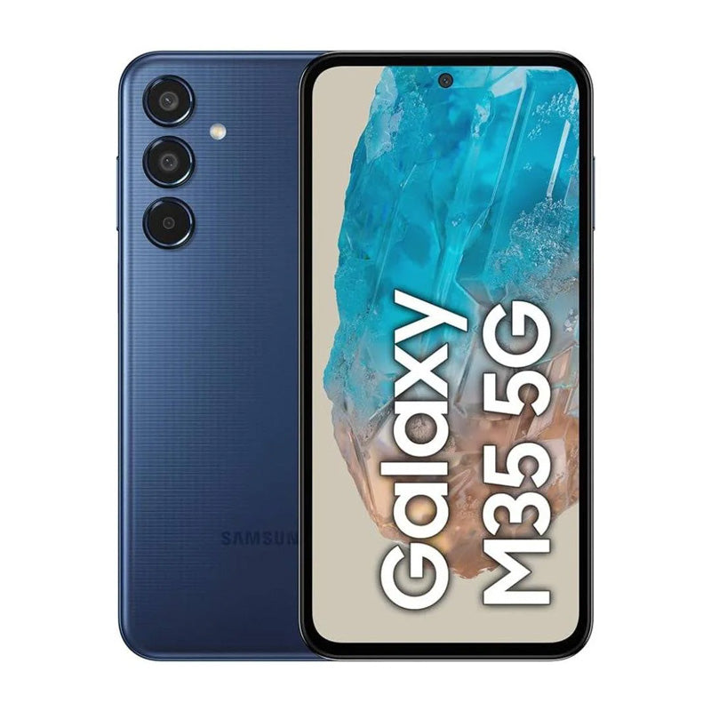 Samsung Galaxy M35 128GB 6GB RAM 5G Phone - Blue Black