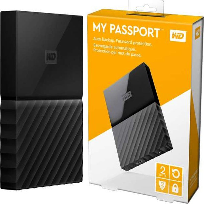 WD My Passport  Portable HDD-2 TB