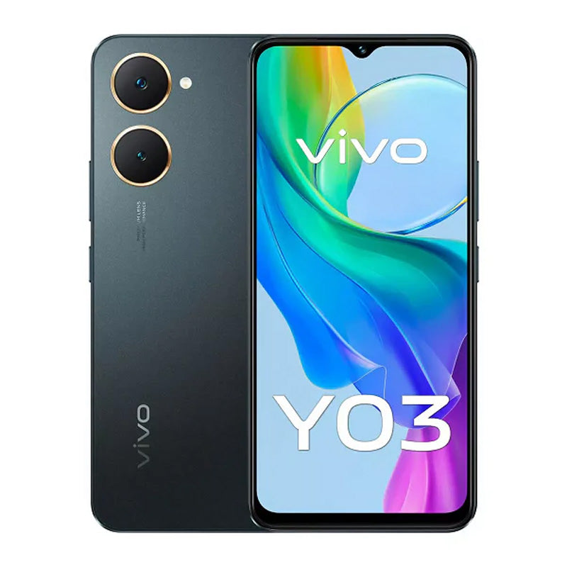 VIVO Y03  128GB 4GB RAM 4G Phone -Space Black
